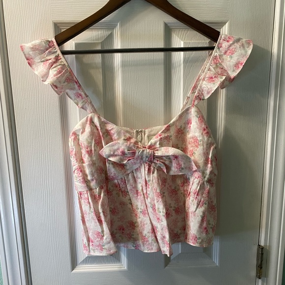 Cami NYC Ines Cami in Pastel Garden - Picture 4 of 10